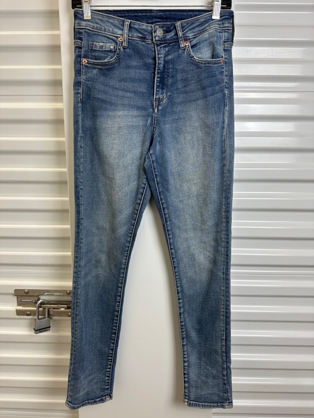 & Denim‎ Skinny Blue Washed Jeans